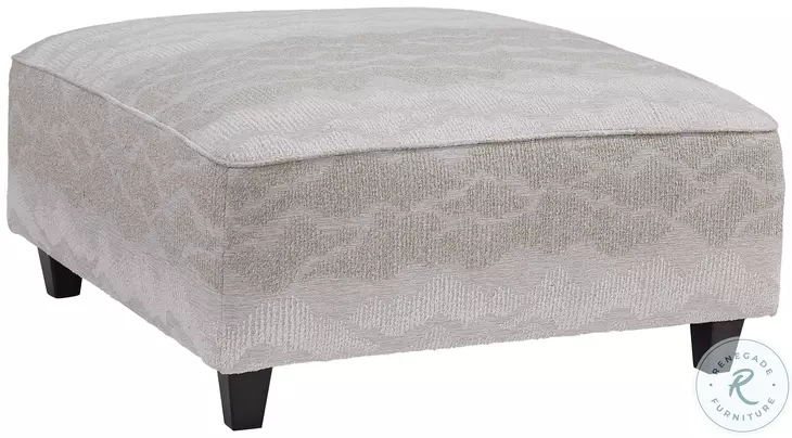 Hobnob Fuji Cotton Cocktail Ottoman