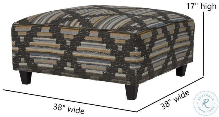 Lonestar Kathmandu Storm Cocktail Ottoman