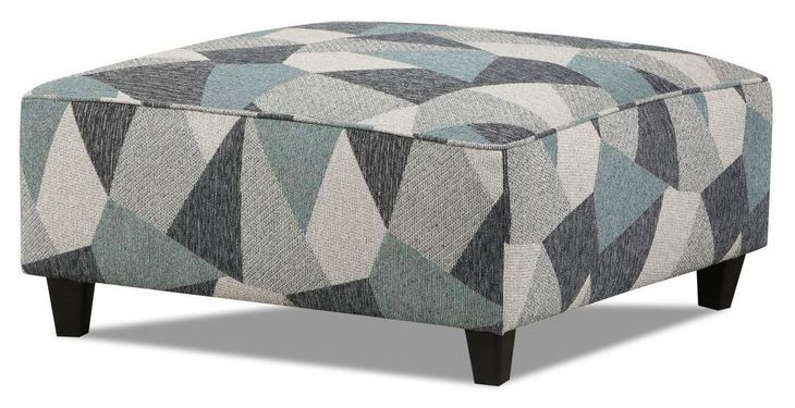Arias Ash Terrazzo Mineral Cocktail Ottoman