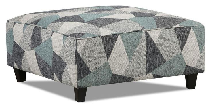Arias Ash Terrazzo Mineral Cocktail Ottoman