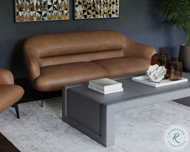 Armani Cognac Sofa