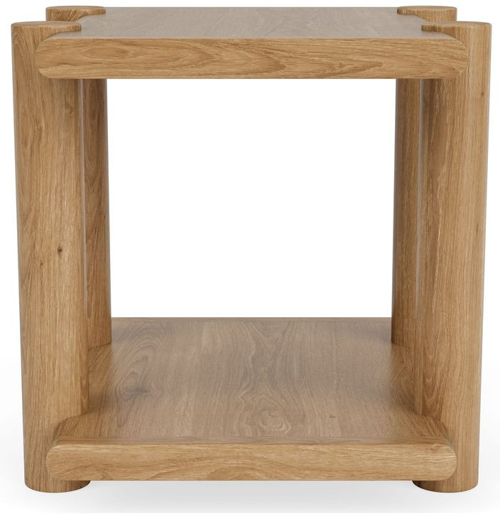 Taos Toasted Hemlock Rectangular End Table