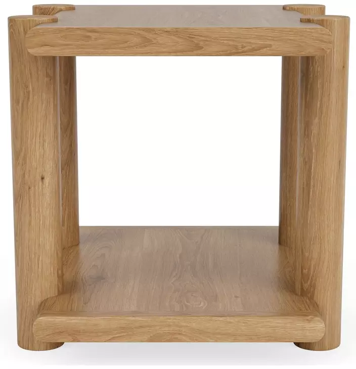 Taos Toasted Hemlock Rectangular End Table