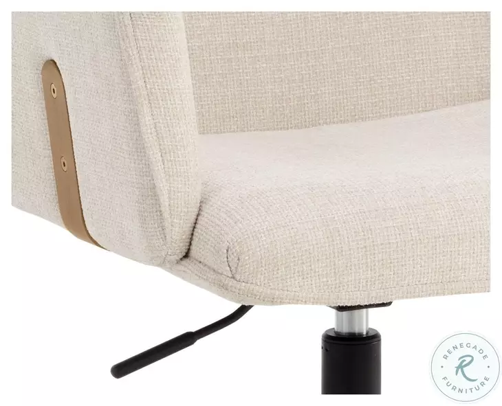 Kalev Chacha Cream Office Chair From Home Gallery Stores | Home