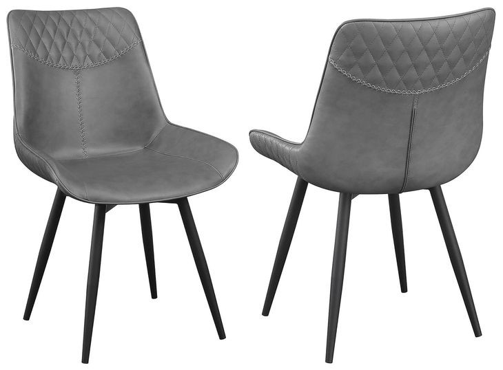 Bellance Grey Dining Chair Set Of 2