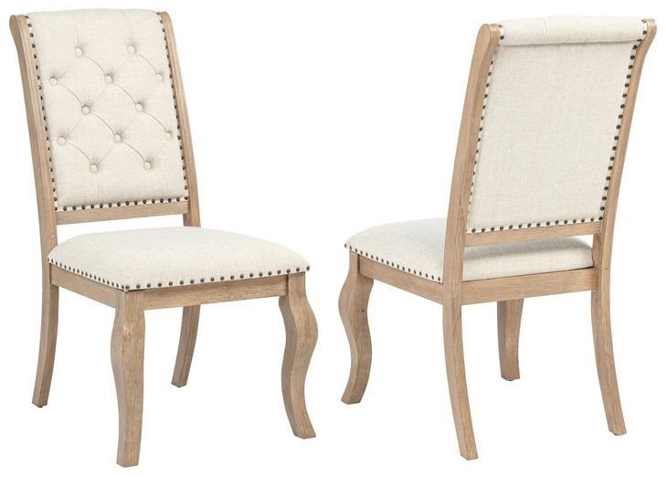 Brockway Cream Dining Chair Set of 2