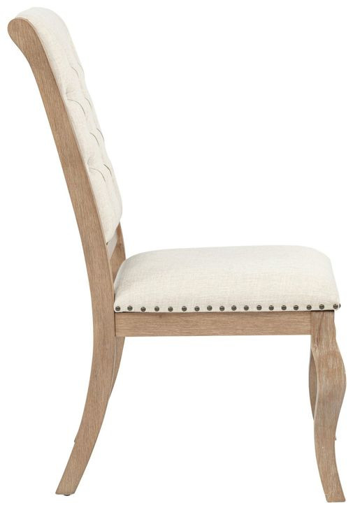 Brockway Cream Dining Chair Set of 2 from Coaster | Coleman Furniture