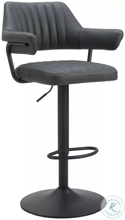Erret Gray Bar Stool