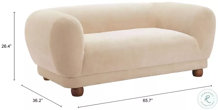 Boet Taupe Loveseat
