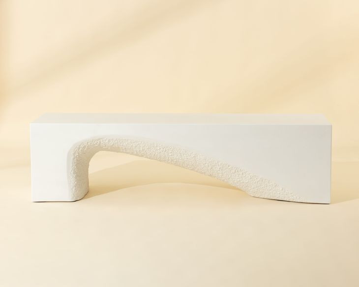 Soma White Bench
