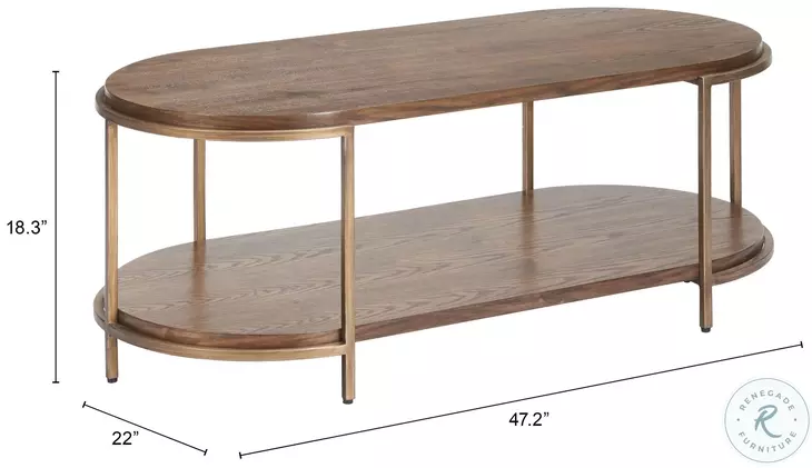 Niju Brown Coffee Table
