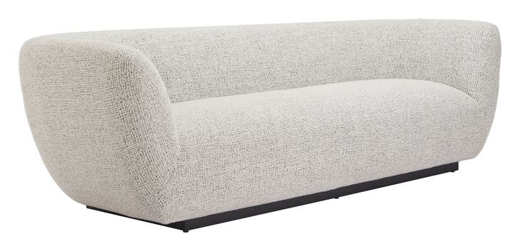 Zambet Pewter Gray 96" Sofa
