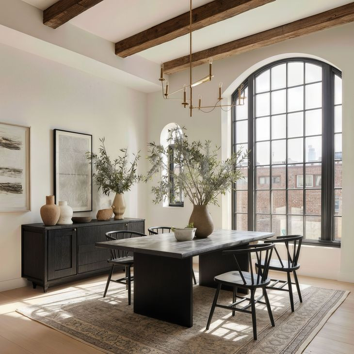 Stenger Black Dining Chair Set of 2