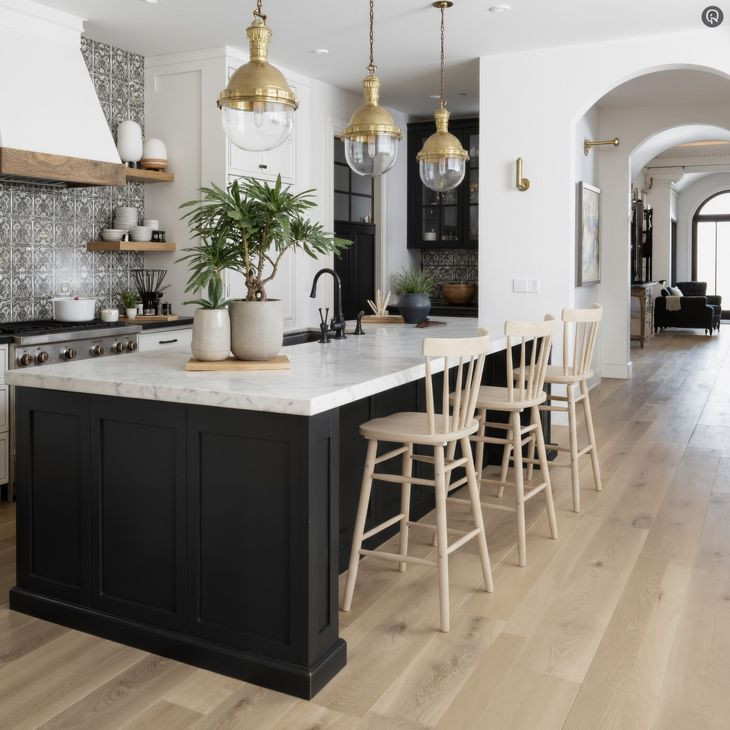 Tyce Natural Bar Stool Set of 2