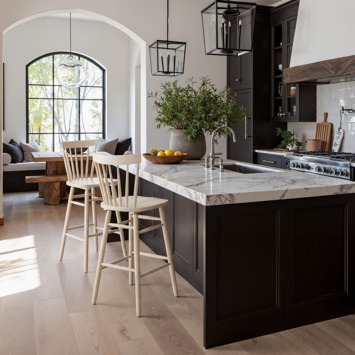 Tyce Natural Bar Stool Set of 2