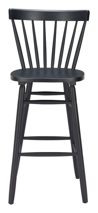 Tyce Black Bar Stool Set of 2