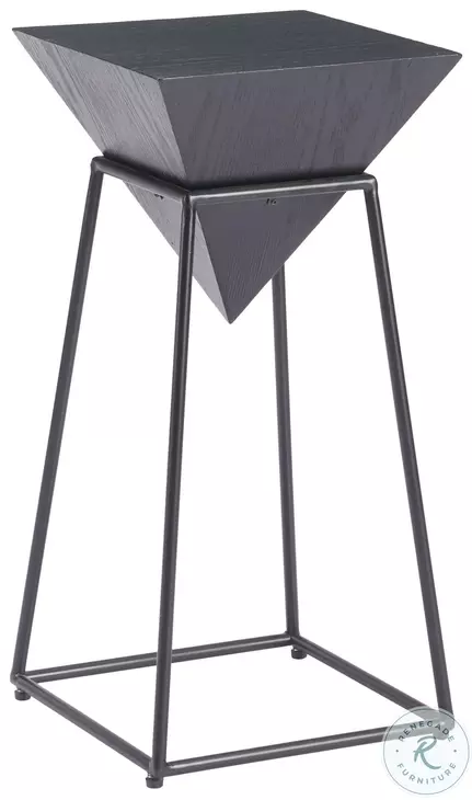 Pira Black Side Table
