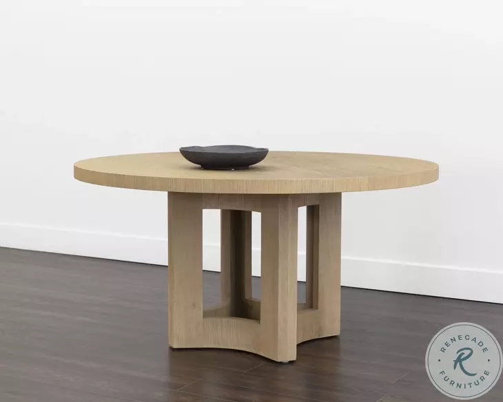 Elmina Natural Dining Table