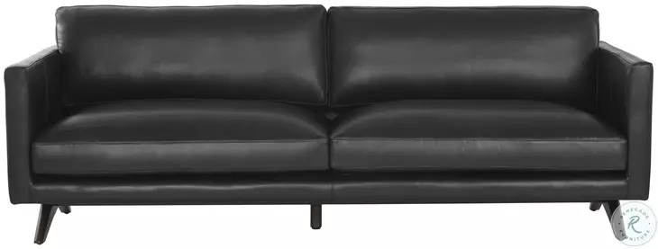 Rogers Cortina Black Sofa