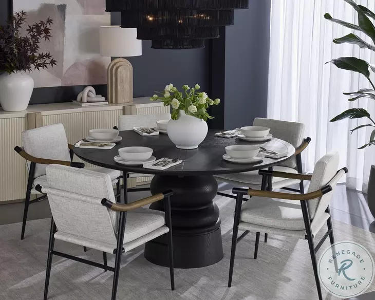 Meadow Vault Fog Arm Chair