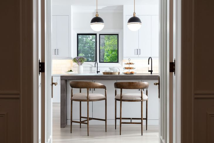 Zanatta Zenith Taupe Gray Counter Height Stool