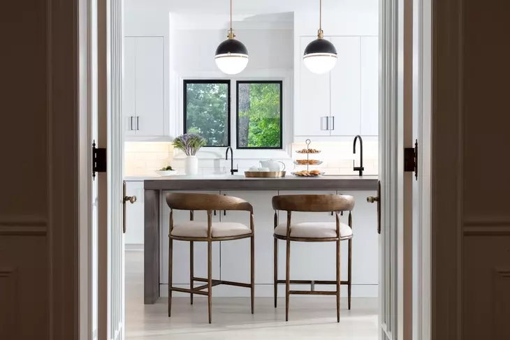 Zanatta Zenith Taupe Gray Counter Height Stool