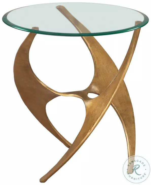 Sabel Gold Side Table