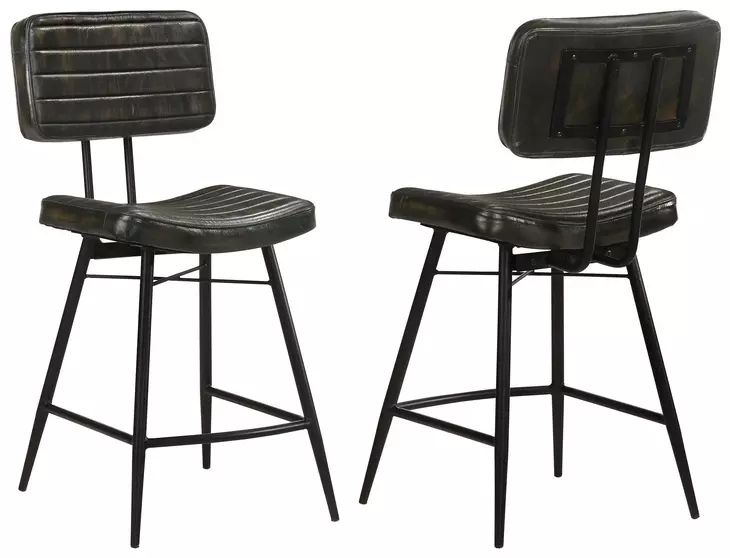 Partridge Espresso Counter Height Stool Set of 2