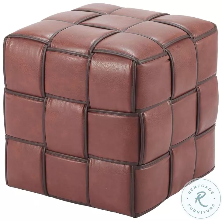 Zare Brown Ottoman