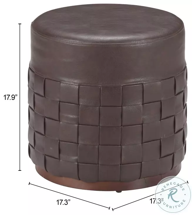 Filo Espresso Ottoman