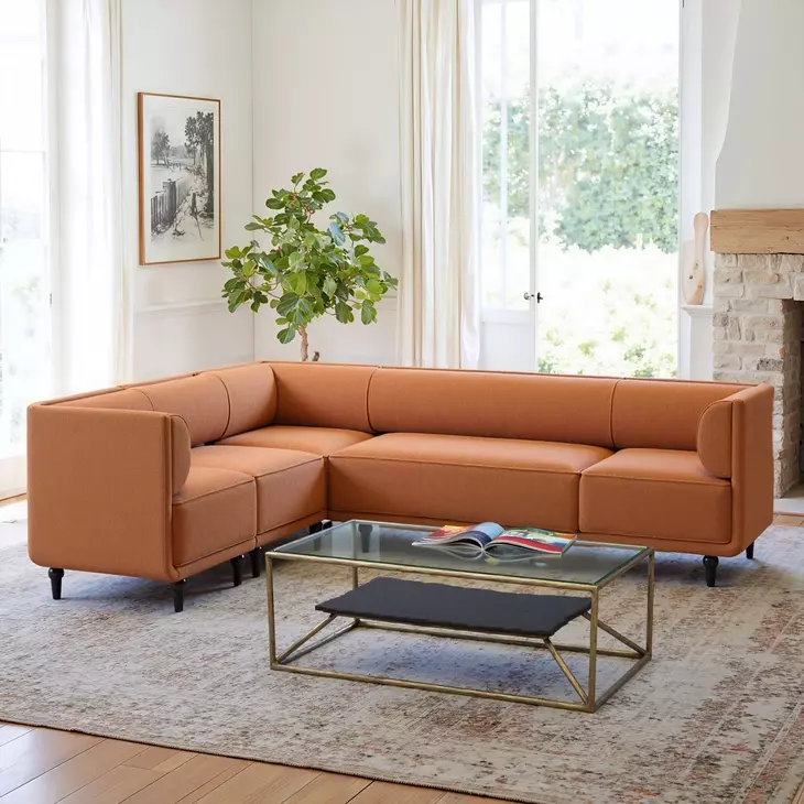 Malben Brown 48" Loveseat