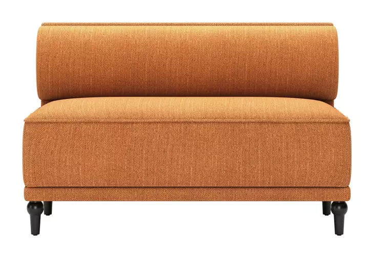 Malben Brown 48" Loveseat