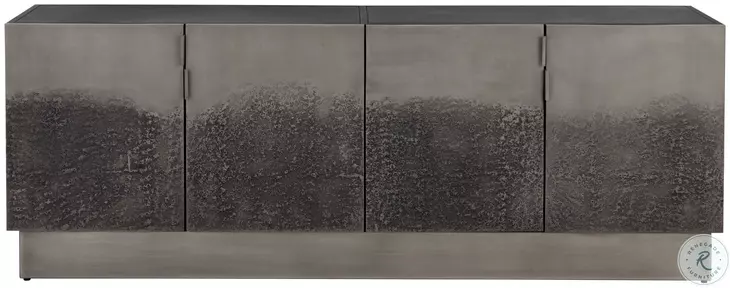 Caddo Black And Antique Nickel Sideboard