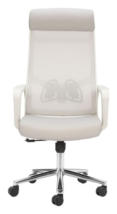 Jett Light Gray High Back Office Chair