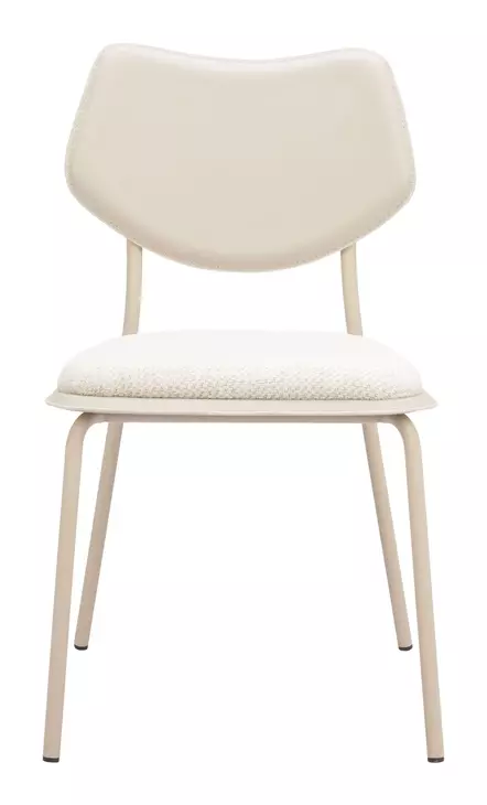 Zeal Light Gray and Taupe Upholstered Dining Chair Set of 4