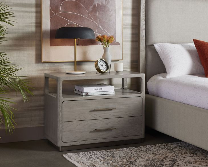 Danette Gray Nightstand