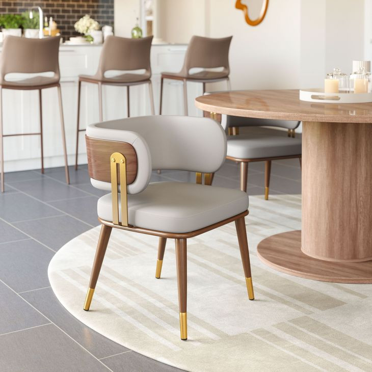 Brew Beige Upholstered Dining Chair