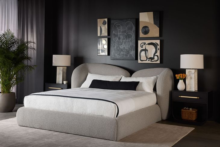 Tarrant Black Nightstand