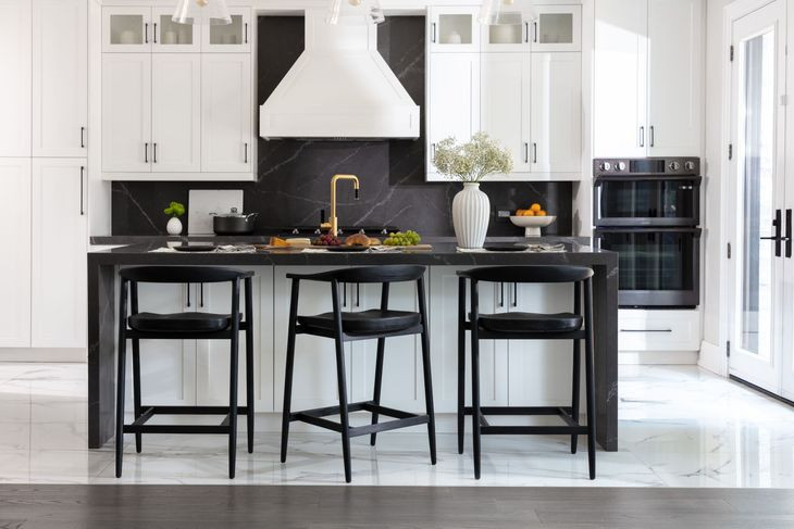 Jeremy Black Counter Height Stool