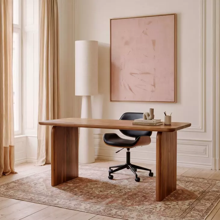Naboo Walnut 58" Writing Desk