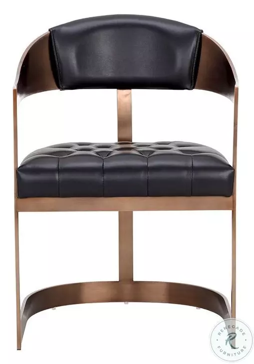Beaumont Cantina Black Dining Chair
