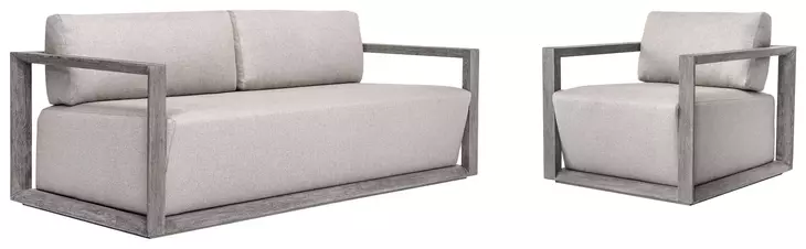 Carlisle Dove Outdoor Living Room Set