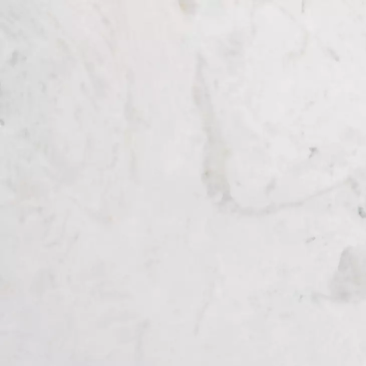 Tailo White and Brass Round Marble Top Side Table
