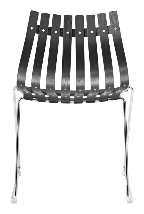 Beaufort Black and Silver Dining Chair Set of 2