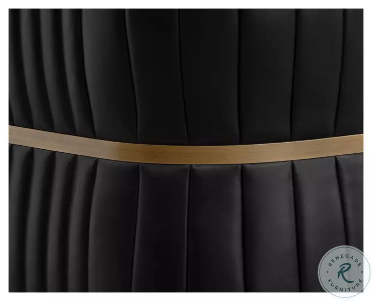 Tryor Vintage Black Night Lounge Chair