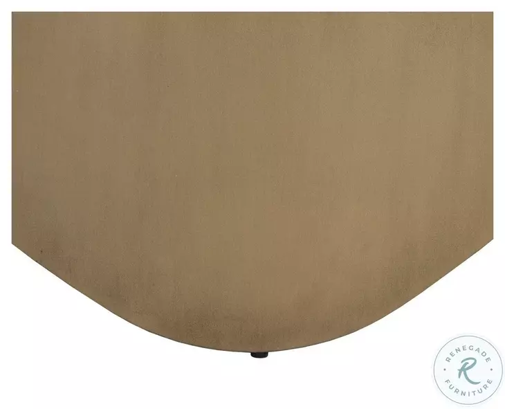 Guinevere Cream And Brass Coffee Table