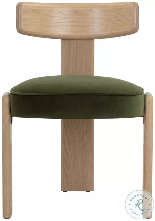 Horton Forest Green Dining Chair Set of 2