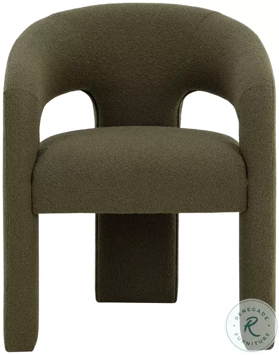 Isidore Copenhagen Olive Dining Arm Chair