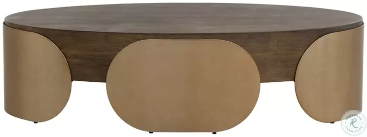 Aurelin Dark Brown Coffee Table