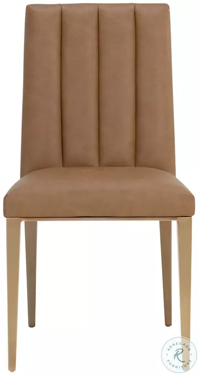 Wilbur Milliken Cognac Dining Chair Set of 2